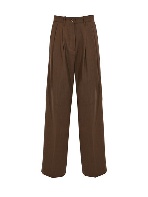 Pantalone Gemma carrot con pinces Nine in the morning | 9FW25 GEM09CAMEL